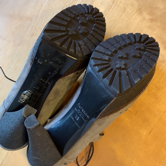 Nursace Suede Studded Platform Heels 39 - Picture 11 of 12